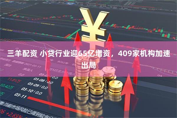 三羊配资 小贷行业迎65亿增资，409家机构加速出局